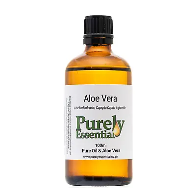 Aloe Vera Oily Extract 50ml 100ml 500ml 100% Pure & Natural Purely Essential • £7.59