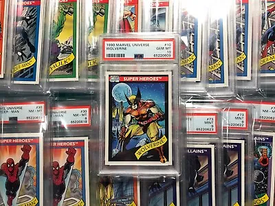 1990 Marvel Universe PSA Graded Cards Impel - Pick • $47.25