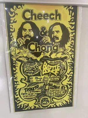 Cheech And Chong Marijuana Poster Pot Weed Cannisbis 12 X18  • £12.48