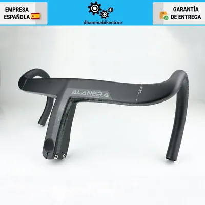 Carbon Road Bicycle Handlebar With Integrated Stem (380400420440460mm) Aero • $142.95