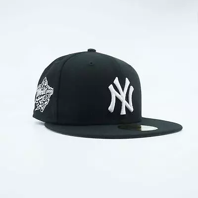 [60291309] Mens New Era MLB NY YANKEES 5950 FITTED 'SIDE PATCHWORLD SERIES 98' • $32.99