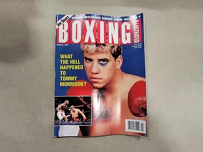BOXING ILLUSTRATED January 1994 Magazine Tommy Morrison • $5.48