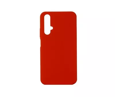 Cover Case Silicone Suave Colour Red For Huawei Nova 5T / Honour 20 • £17.90