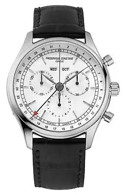 Frederique Constant Classics Chrono Leather Day/Date Month Men Watch FC-296SW5B6 • $919