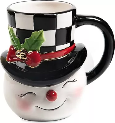 Mackenzie Child’s Nostalgic Snowman Mug  • $50