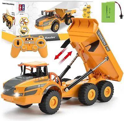 $62.18 • Buy Remote Control Articulated Truck RC Dump Truck Construction Car Engineering Toys