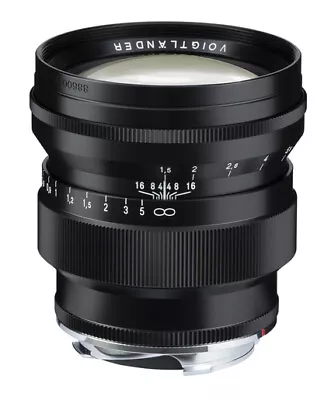 Voigtländer Nokton 1.5/75mm VM Black F. Leica M Demo (1713029472) • $1037.68