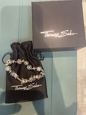 Thomas Sabo Rose Gold Karma Bead Bracelet • £300