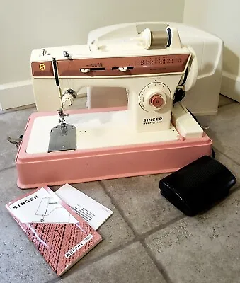 Singer Merritt 2404 Sewing Machine W/ Foot Pedal Hard Case & Accessories - WORKS • $100