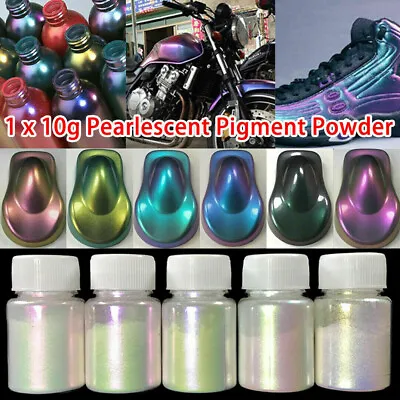 Chameleon Color Changing Pearl Powder For Bicycle Auto Car Paint Pigment 10g • $5.99