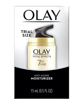 Olay Total Effects 7 In 1 Moisturizer Skin Anti-Aging 0.5 Floz Trial Size • $11.49