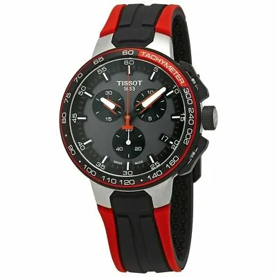 New Tissot T-Race Cycling T111.417.37.441.01 Chronograph Red Strap Men's Watch • $219