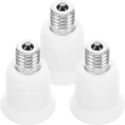 3 Pcs E17 To E26/e27 Socket Adapter Light Converter LED Bulb Base Lamp Head • $5.99