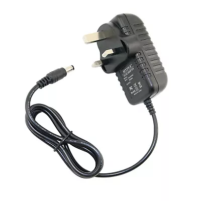 12V Mains AC/DC Adaptor For Makita DMR106 Bluetooth Site Radio Power Supply Lead • £5.99