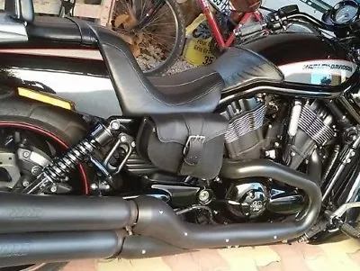 $110.31 • Buy Lateral Saddlebag Leather Big Closing (Kustom Harley V-Rod Night Rod Sportster