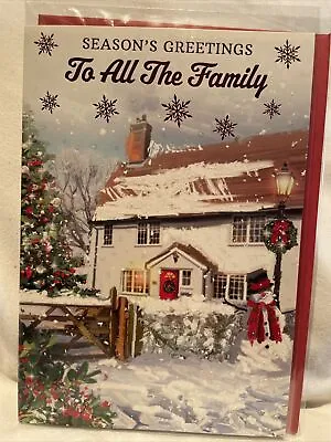 To All The Family Christmas Cards / All The Family Christmas Cards - 4 Variation • £1.29