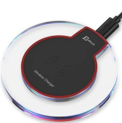 £1.99 • Buy Jetech Wireless Charger Charging Pad Dock Station For Qi-Enabled Phones IPhone