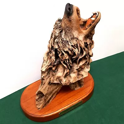 Mill Creek Studios  Primal Song  Wolf Sculpture  Randall Reading  LE 1825/10000 • $49