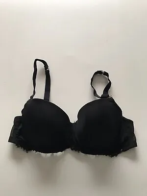 Mimi Holiday Black Underwired Padded Pre-Owned Bra Size 34C • $14.94