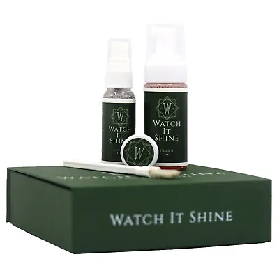 Watch It Shine Watch Cleaning Kit For Luxury Watches Great For Rolex Cartier • £39.95