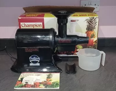 Champion 2000+ Horizontal Juicer The World’s Finest Juicer • £199