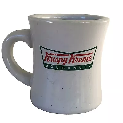 Krispy Kreme Donuts Original Bowtie Restaurant Coffee Bar Cup~Vintage 1980’s • $16.99