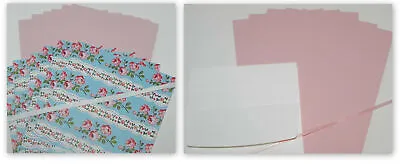 Roses Blushing Bride 2 Sets 6x6 Designer Paper A2 Cardstock Stampin Up Kcompany • $14.99