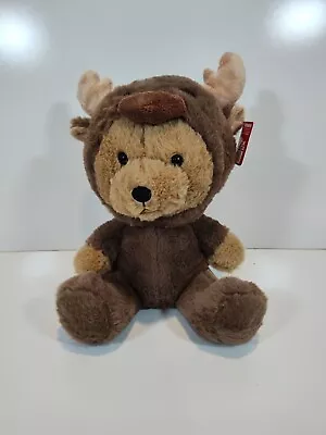 Russ Plush Bear In Moose Costume 2023 Jazwares NWT HTF 11  Super Soft Animal  • $29.90