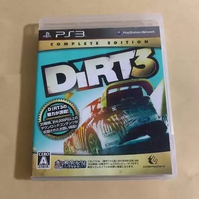 Used Codemasters 2011 DiRT 3 Sony PlayStation 3 PS3 Racing Japanese Retro Game • $86.32