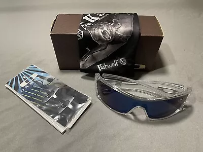 Oakley Batwolf Crystal Clear Sunglasses - Ice Iridium - MINT NEW IN BOX • $119.99