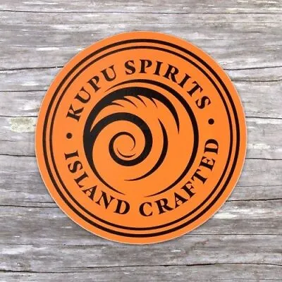 Kupu Spirits Logo Sticker Maui Brewing Decal Hawaii Aloha Kona Craft Distillery • $1.75