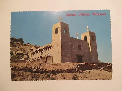 McCartys New Mexico Santa Maria Mission NM Continental Postcard • $5.99