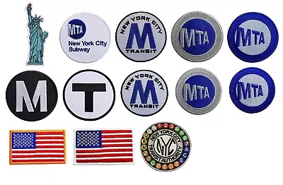 Transit Patches Embroidery Logos Ironsew(Select Options)✈Thai By USPS Agent • $2.59