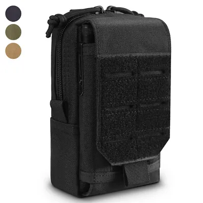 1000D Tactical Molle Pouch Bag Military Belt Waist Pack EDC Tool Accessory Pouch • $11.80