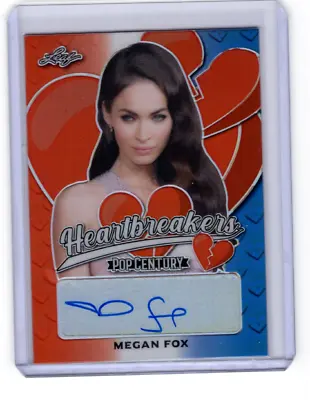 Megan Fox 2021 Leaf Metal Pop Century Auto /5 • $199.99