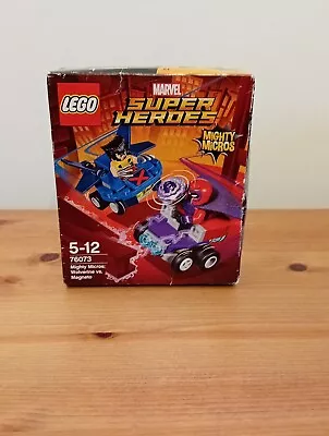 Lego Marvel Super Heroes Mighty Micros Wolverine Vs Magneto Set 76073 Brand New • £17