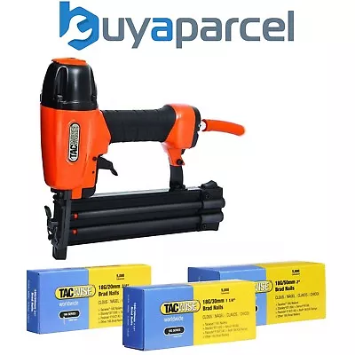 Tacwise DGN50V Pneumatic Air Nailer 2nd Fix Brad Nail Gun +15000 Assorted Brads • £74.95