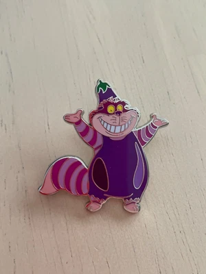 £28.23 • Buy Disney HKDL Cheshire Cat Eggplant Pin Hong Kong Disneyland HKDL Game Pin