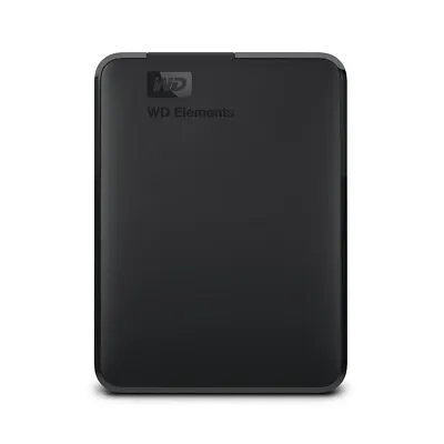 Western Digital Elements Portable External Hard Drive 5Tb Black • £135