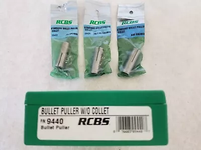 RCBS 9440 Bullet Puller With Collets For 223 308 338 • $49.95