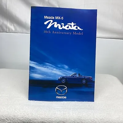1999 Mazda Miata 10th Anniversary Brochure • $39.95