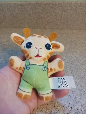 Mcdonalds 2020 Stuffed Plush Giraffe For Toddler Under 3 Happy Meal Toy • $3.99