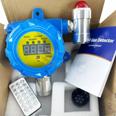 Fixed Hydrogen Sulfide Gas Detector H2S Gas Detector H2S Monitor H2S Analyzer • $202.50