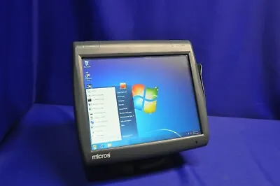 Micros Pos Terminal Ws-5a Res 3700 9700 Windows Pos Ready7 Reconditioned • $429.95