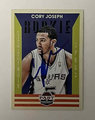 Corey Joseph Autographed Panini Past & Present #198 (RC) RARE • $39.99