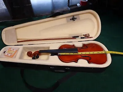 3/4 Size Student Violin W/ 27.5  Bow & Case For Parts • $119.99