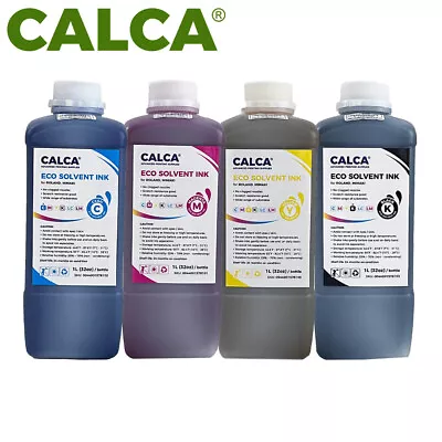 USA CALCA 4L Compatible Roland ECO Solvent Ink CMYK/pack PICKUP • $97.20