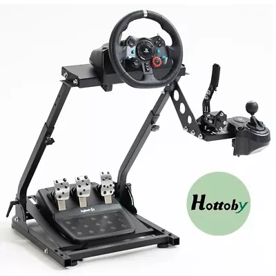 Hottoby Racing Simulator Stand Fit Logitech  Driving Force GT G920 G923 G29 • £73.99