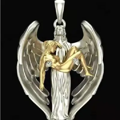 ARCHANGEL ANGEL PROTECT SAVE Pendant 20  925 Sterling Silver Necklace Men Women  • $13.99