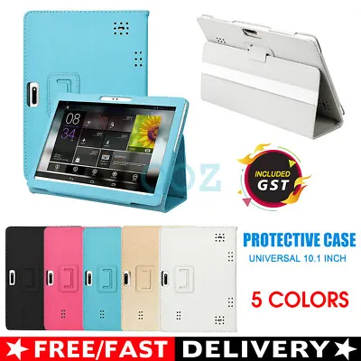 Universal Leather Protective Case Cover Stand For 10/10.1 Inch Android Tablet • $10.04